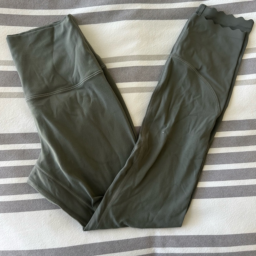 lululemon athletica Olive Green Leggings